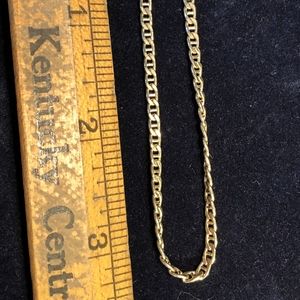 Vintage Krementz goldtone bracelet 7"